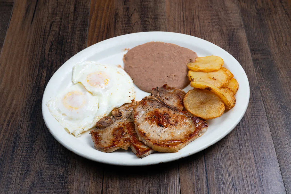 Porkchop Plate