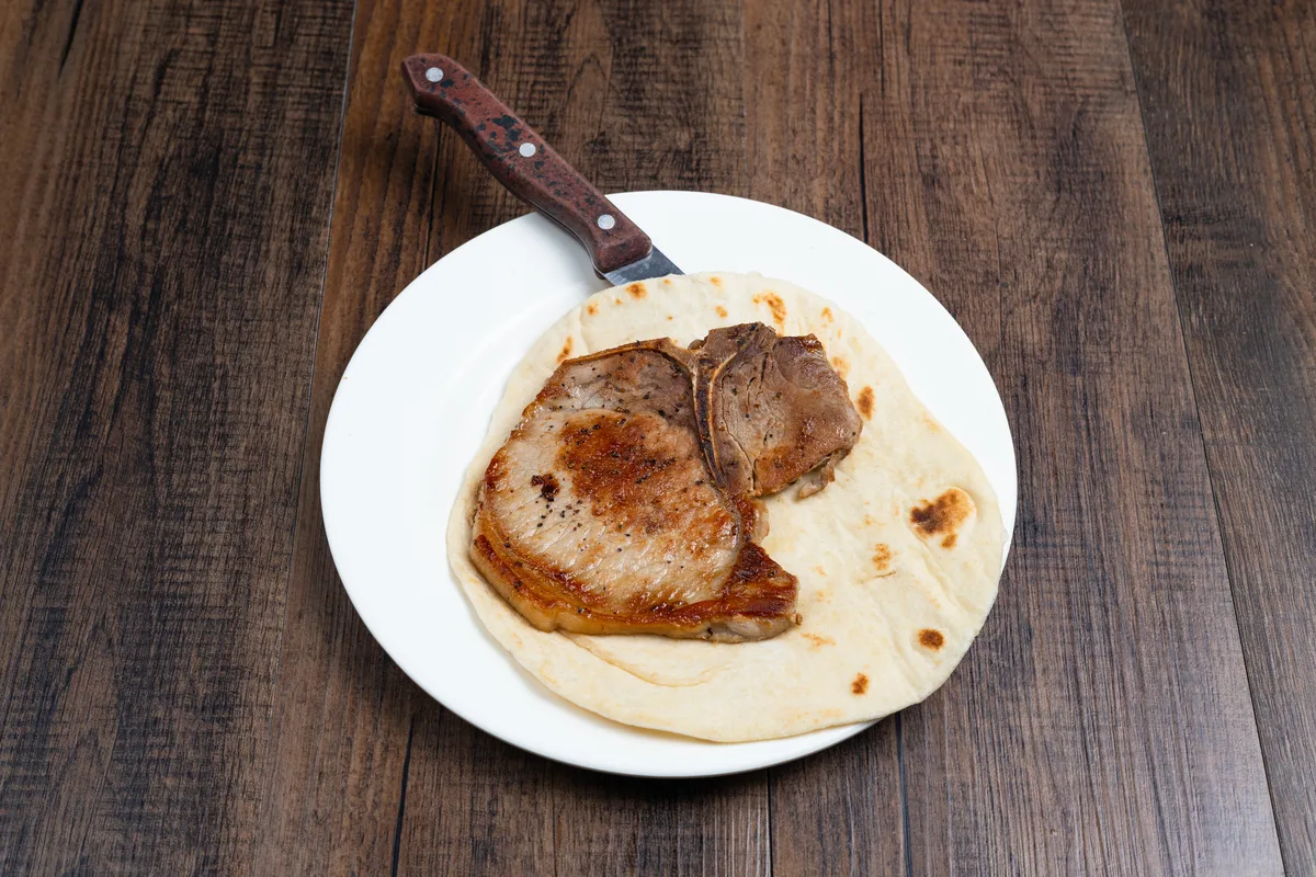 Pork Chop Taco